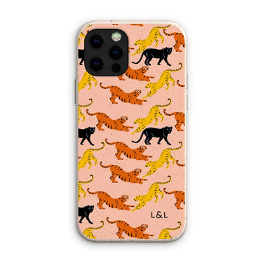 Cat Pattern Eco Phone Case - Loam & Lore